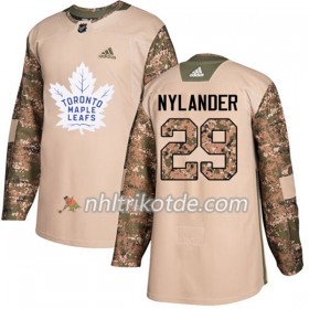 Toronto Maple Leafs Trikot William Nylander 29 Adidas 2017-2018 Camo Veterans Day Practice Authentic - Herren